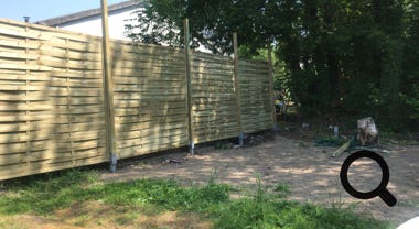 Sichtschutzzaun 